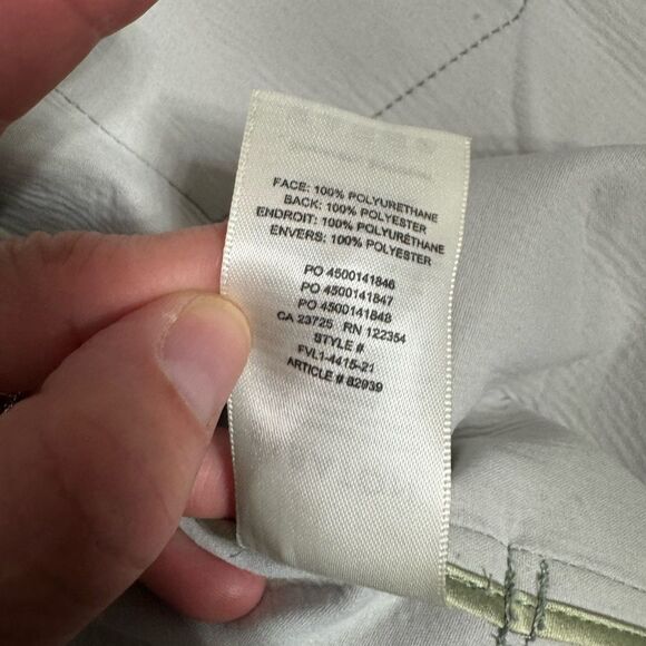 Wilfred Aritzia Camel Faux Leather Shacket XS Clean Girl Minimalist Quiet Luxury - Picture 10 of 12